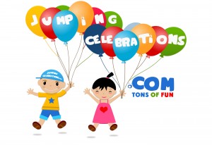 Jumping Celebrations Logo